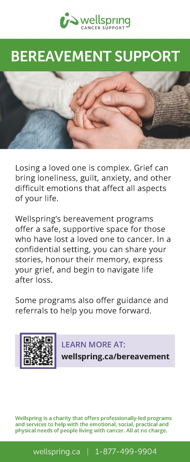 FLYER: Bereavement Support Flyer