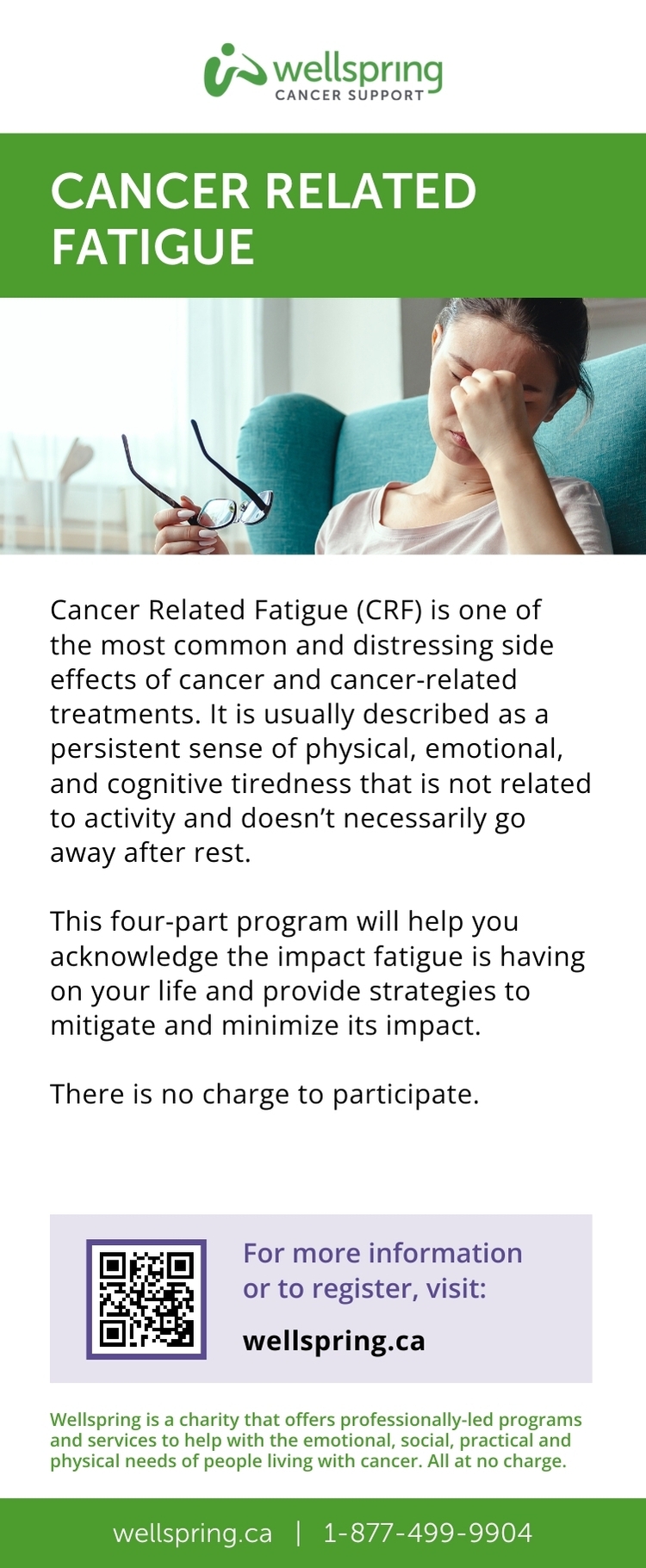 Cancer Related Fatigue Flyer