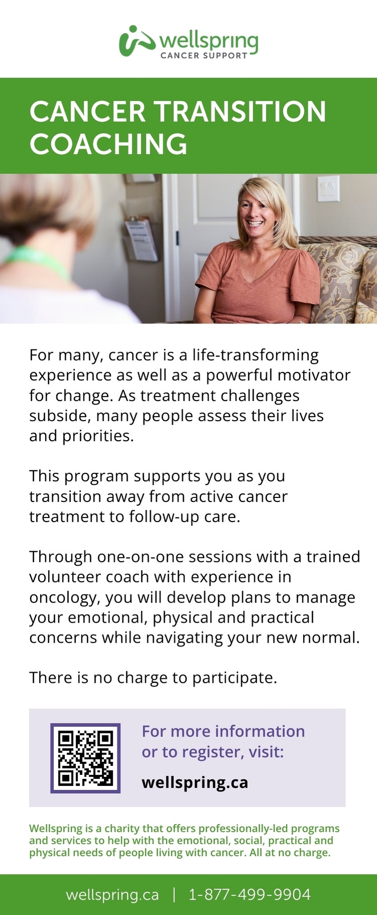 Cancer Transition Coaching Flyer