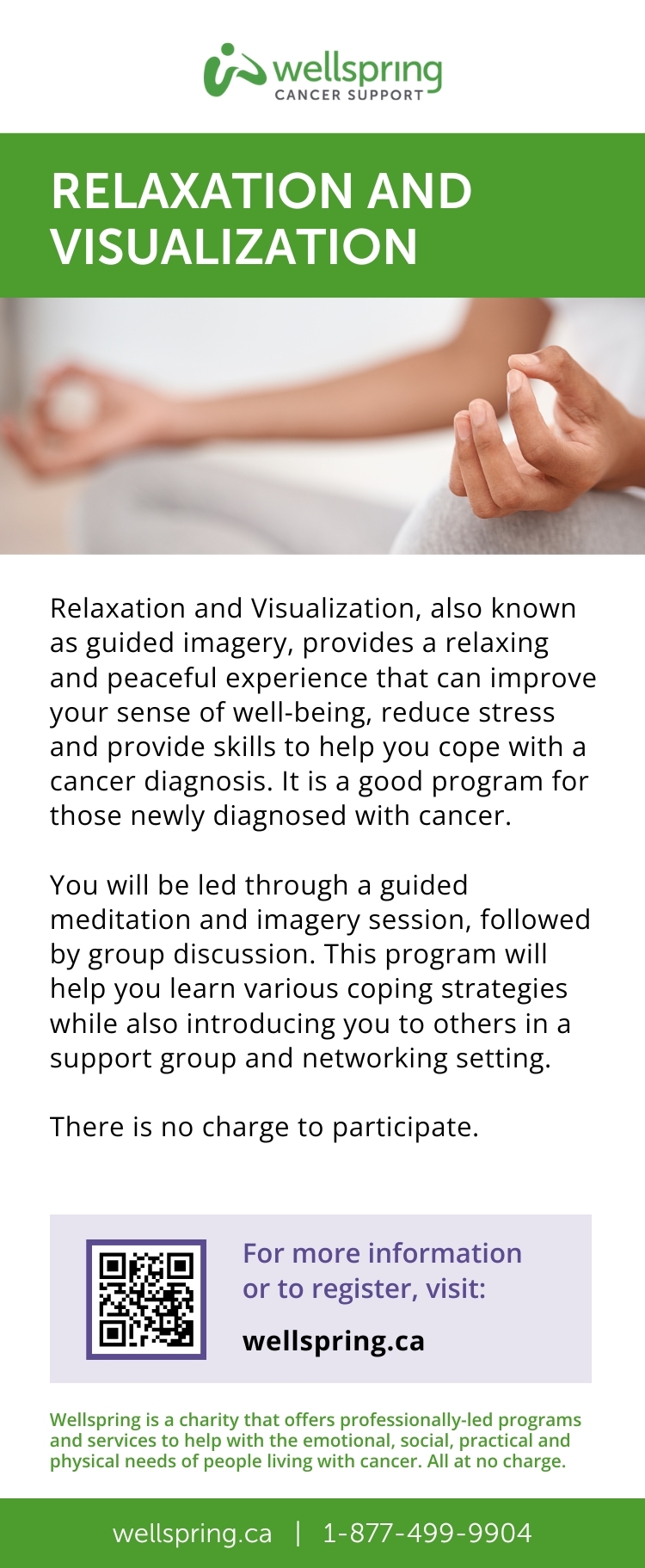 Relaxation & Visualization Flyer