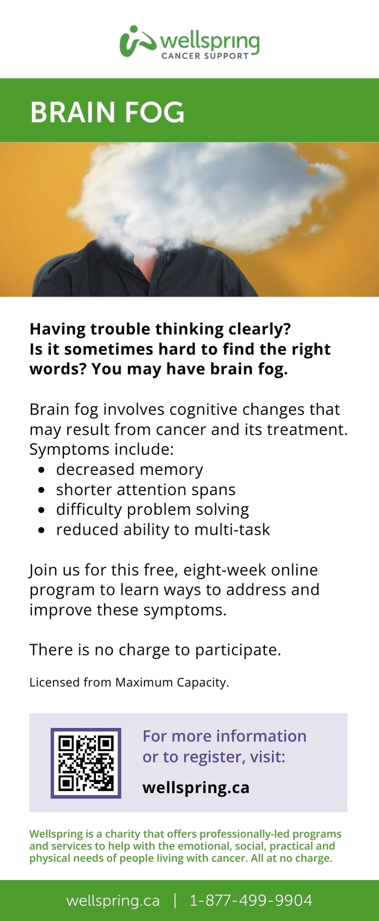 Brain Fog Flyer