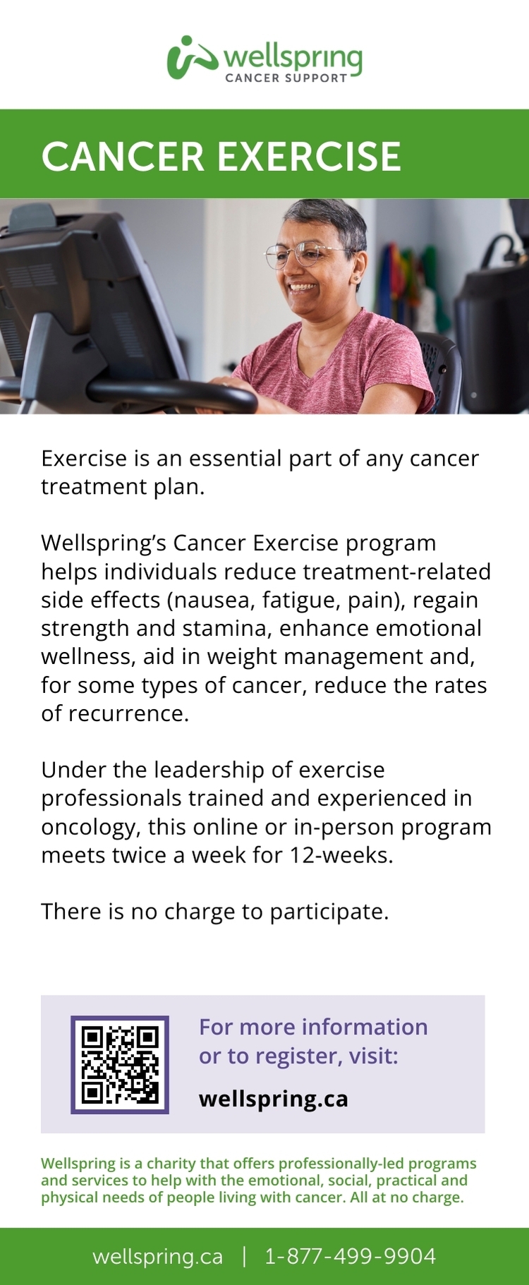 Cancer Exercise Flyer